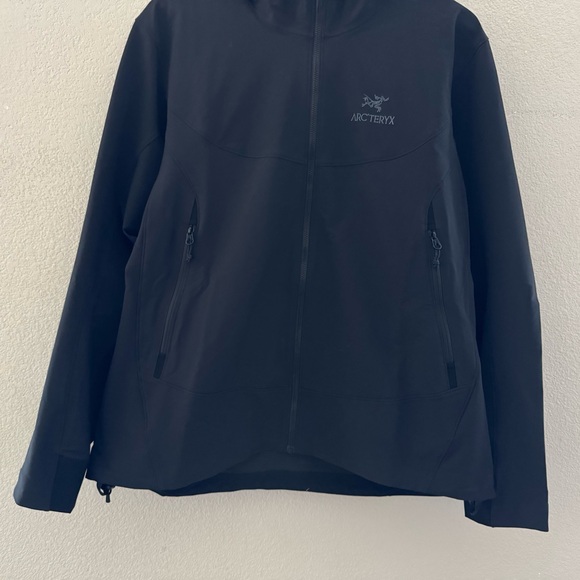 Arc’teryx Gamma Hoody Jacket Womens XL Black Nylon Outdoor Hiking Wind Breaker - Picture 8 of 13